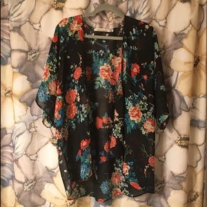 Floral kimono